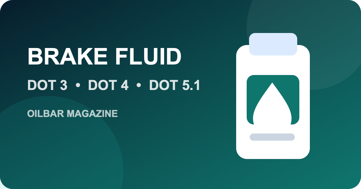 راهنمای خرید روغن ترمز؛ DOT 3، DOT 4 یا DOT 5.1؟