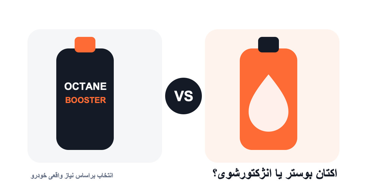 اکتان بوستر یا انژکتورشوی؟ تفاوت مکملهای سیستم سوخت