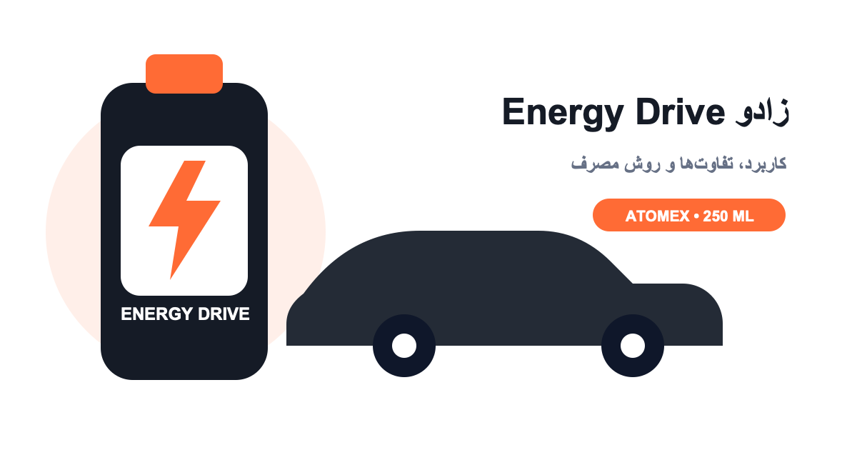 مکمل سوخت زادو AtomEX Energy Drive چیست و چگونه مصرف می‌شود؟