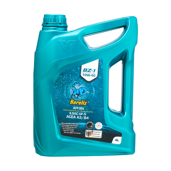 تصویر روغن موتور بارلیز BZ1 SN BZ 10W-40 حجم 1 لیتر