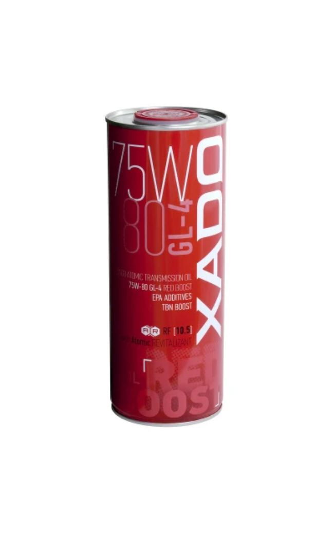تصویر روغن گیربکس زادو Atomic Oil 75W-80 GL-4 Red Boost حجم 1 لیتر