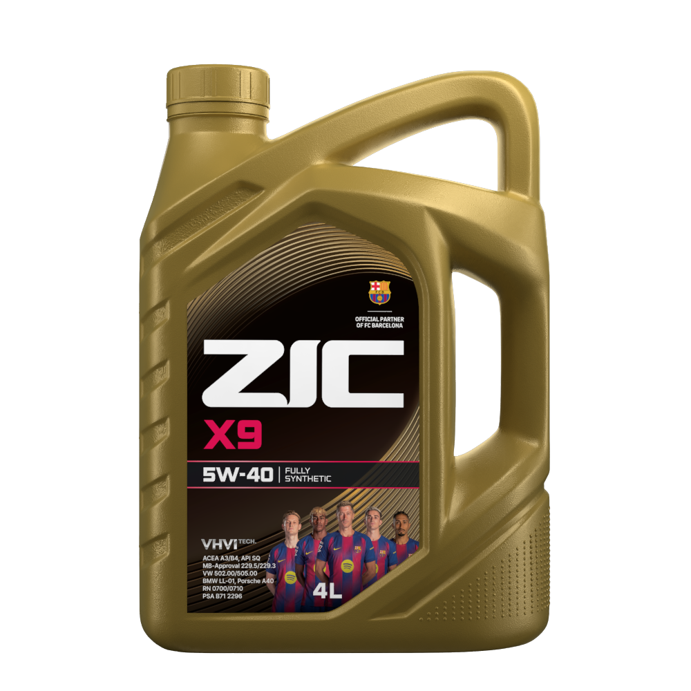 تصویر روغن موتور زیک X9 5W-40 حجم 4 لیتر